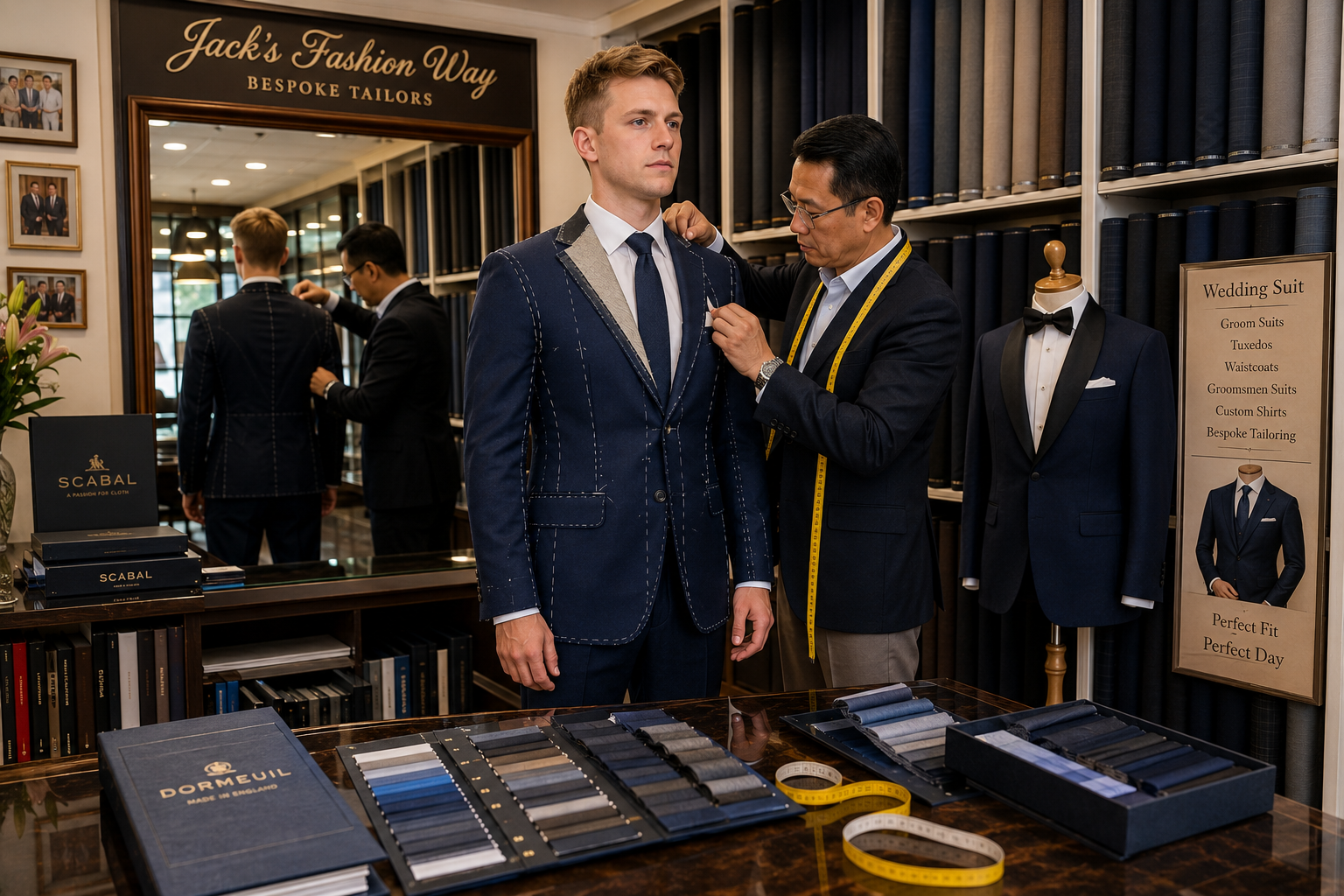 Wedding Suit Tailor in Krabi Custom Bespoke Wedding Suits for Your Special Day