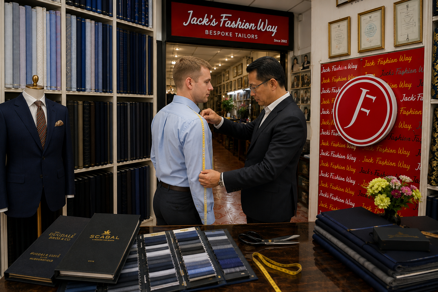 Custom Tailor in Krabi Get Perfectly Fitted Bespoke Suits at Jack's Fashion