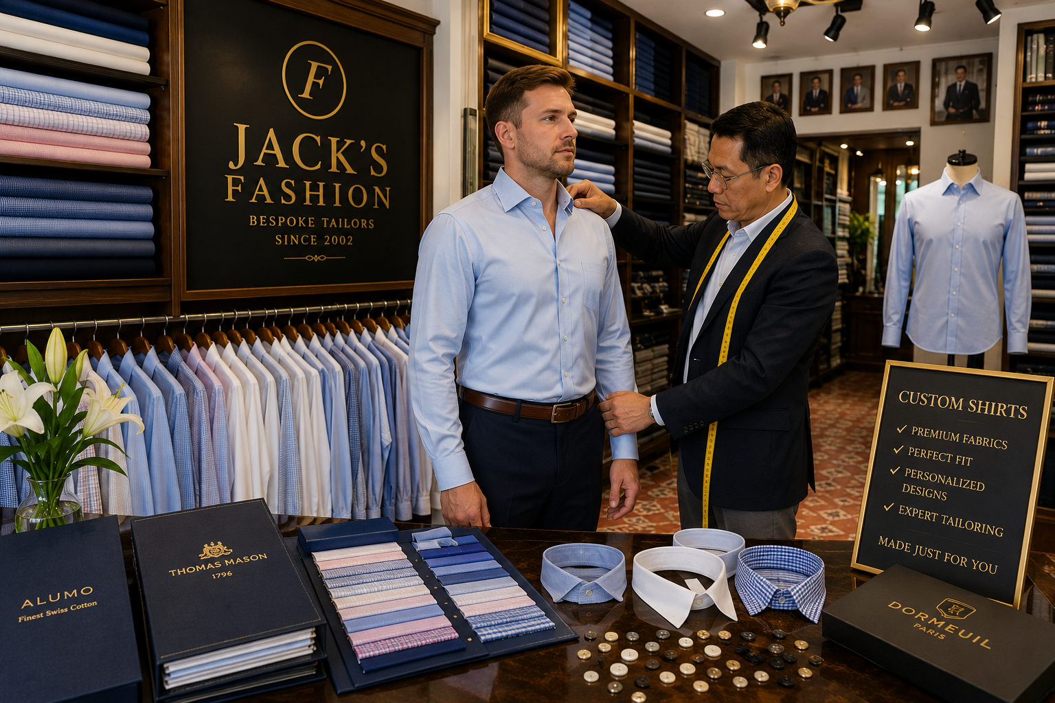 Best Custom Shirts in Krabi Tailored Shirts That Fit Perfectly